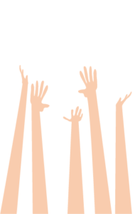hands supporting the world